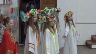 Russian girl Ivan Kupala