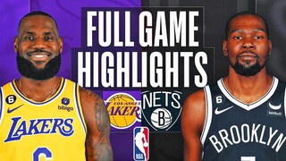 LAKERS vs NETS | NBA FULL GAME HIGHLIGHTS | November 13, 2022 | Lakers vs Nets Highlights NBA 2K