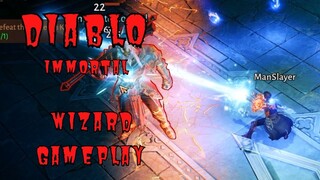 DIABLO IMMORTAL : WIZARD GAMEPLAY