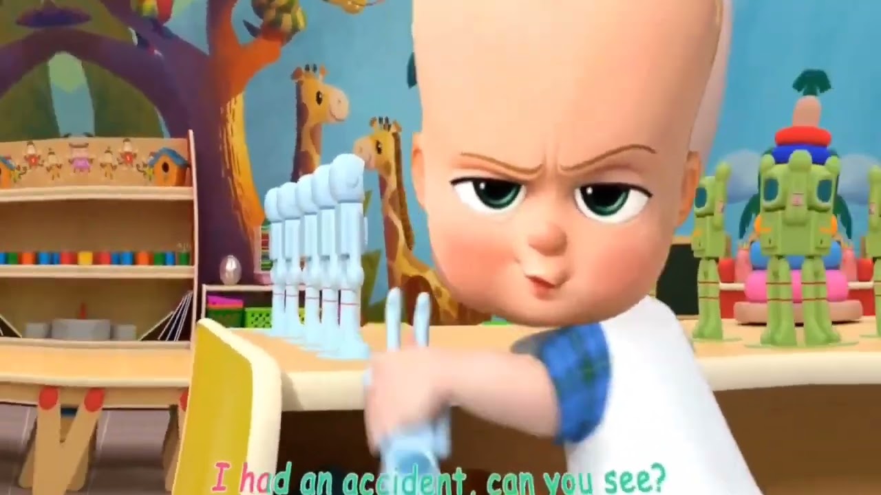 CoComelon - Accidents happen but boss baby head | Cocomelon Squad - Bilibili