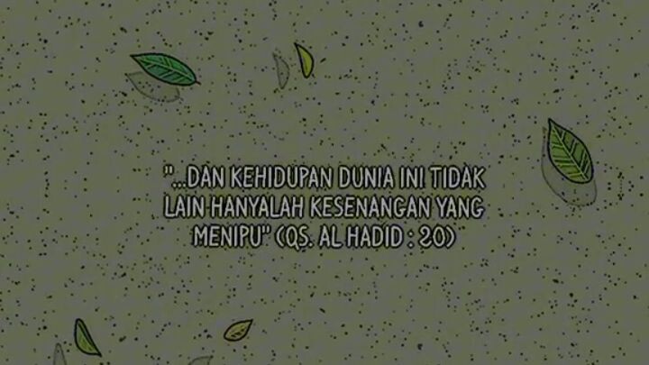 hidup hanya kesenangan kawan