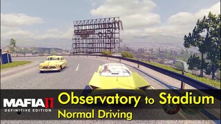 Observatory to Stadium | Mafia II: Definitive Edition | normal driving