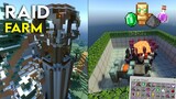 Easy Raid Farm For Minecraft 1.19! Minecraft Bedrock