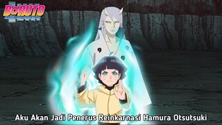 Himawari dirasuki Hamura Otsutsuki untuk melindungi warga Bulan - Insiden Anak Hokage Masa Depan