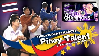 THAI STUDENTS REACTS UPeepz - Philippines at 2016 HHI World Finals (Gold Medalist MegaCrew Division)