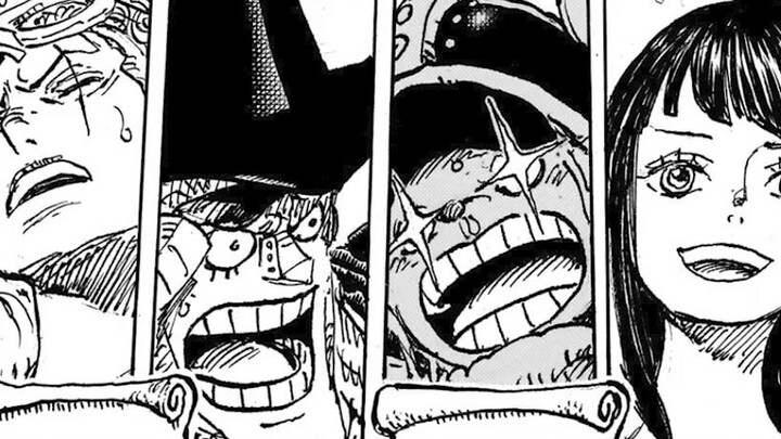 One Piece Episode 1132 Full Version with Full Illustrations! All members of the Straw Hat Pirates ga