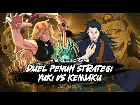 YUKI TSUKUMO VS KENJAKU EPIC BATTLE | Review Jujutsu Kaisen 205 s/d 208