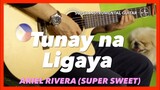 Tunay Na Ligaya Ariel Rivera Instrumental guitar karaoke version with lyrics