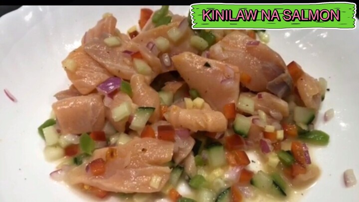 KINILAW NA SALMON