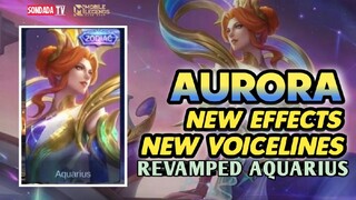 Revamped Aquarius Skin of Aurora (New Animation, New Effects, New Voicelines