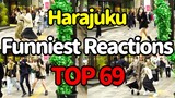 69 Funniest Moments of Bushman Prank in Harajuku - You Can't Stop Laughing