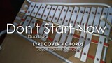 Don't Start Now - Dua Lipa - Lyre Cover