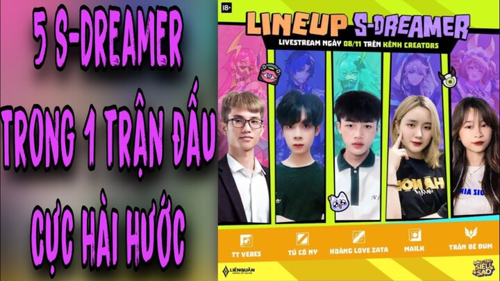 Tú Có NY Cùng 4 IDOL Sử Dụng 5 Trang Phục S-Dreamer Ra Trận Huỷ Diệt Team Bạn