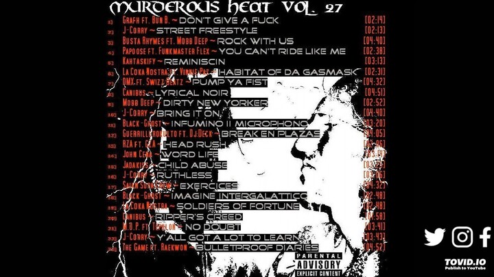 J-CORRY - Murderous Heat Vol. 27 FULL MIXTAPE (2016)