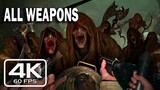 Resident Evil 8 Village - All Weapons Gameplay So Far (4K 60fps) 2021