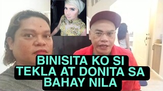 BINISITA KO SILA TEKLA AT DONITA SA BAHAY NILA @Donekla in Tandem