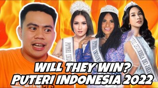 ATEBANG REACTION | PUTERI INDONESIA 2022 PROFILE VIDEO 2022