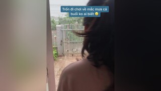 ad Trốn đi chơi có xíu ai ngờ mắc mưa 🤣🤣chó_cưng