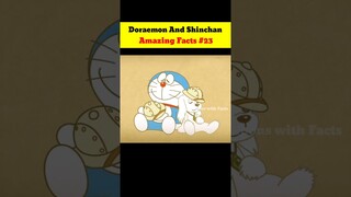 Doraemon And Shinchan Amazing Facts #23 #shorts #doraemon #shinchan