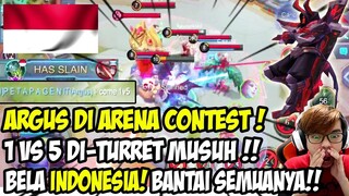 YANG BILANG ARGUS HERO JELEK, GW BUKTIIN DI ARENA KONTES !! MUSUH CUMA BISA KABUR !!