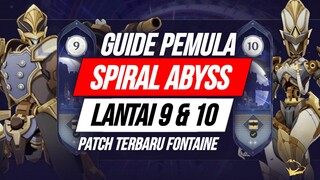 Guide PEMULA Spiral Abyss FLOOR 9 & 10 Patch Fontaine 4.1 - Top Up di Meppostore.id