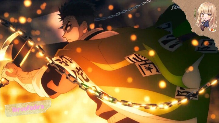 Momen Gyomei Melawan Kibutsuji Muzan!! | Gyomei Himejima