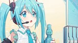 [AI animation] Hatsune Miku vs cái chai lạ