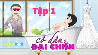 [DORAEMON CHẾ] 🆕 CÔ DÂU ĐẠI CHIẾN (TẬP 1)👰PHIÊN  BẢN NOBITA, SHIZUKA , JAIKO , JAIAN | HUYỀN MON |