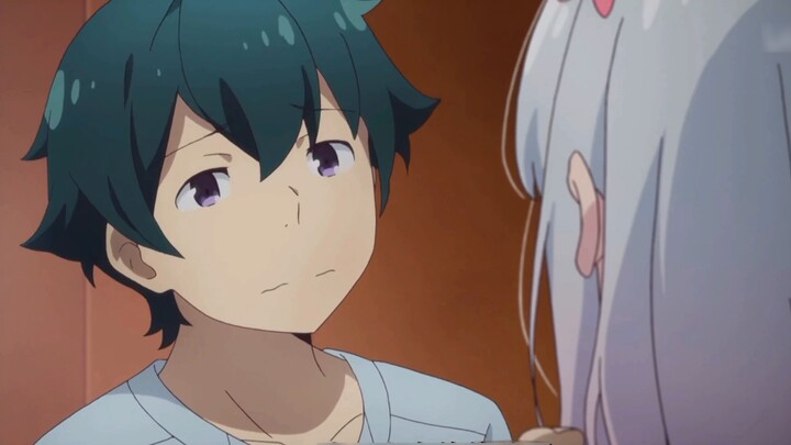 [Eromanga Sensei] High energy ahead! Two harem protagonists pass by each other