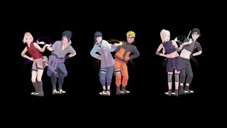 恋愛デコレート【NARUTO MMD】NARUHINA*SASUSAKU*SAIINO