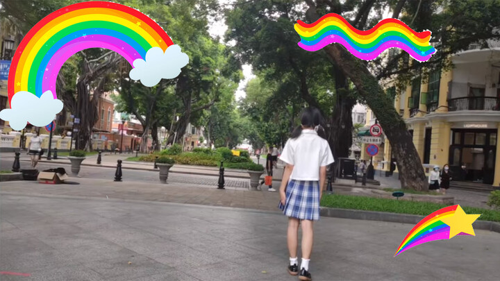 [Cover] Anak umur 15 tahun menarikan "Rainbow Beats"