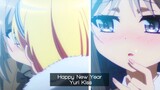 Happy New Year Kiss - Yuri Moment