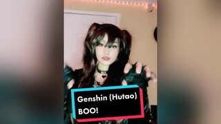 BOO! hutao genshinimpact hutaocosplay genshinimpactcosplay anime videogames genshin genshincosplay 