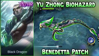 YU ZHONG BIOHAZARD STARLIGHT SKIN SCRIPT BENEDETTA PATCH - MOBILE LEGENDS