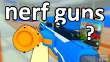 this ROBLOX FPS only uses NERF GUNS...