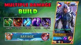 EASY SAVAGE!! 😨 NEW LANCELOT MULTIPLE DAMAGE BUILD I RECOMMEND THAT YOU MUST TRY! 🔥
