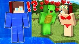 JJ Became WATER and SPY on Maizen Girl and Mikey in Minecraft - Funny Story