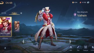 Liên Quân Mobile - Review Skin Valhein Đại Công Tước