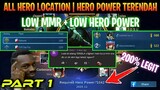 2020 NEW UPDATE LOCATION🔥| BEST FOR ALL HERO | LOW MMR | EASY TO SUPREME