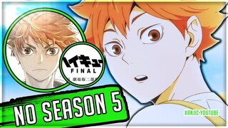 Haikyuu Season 5 Release Date CANCELLED? Anime Over! Final Movie Announced!