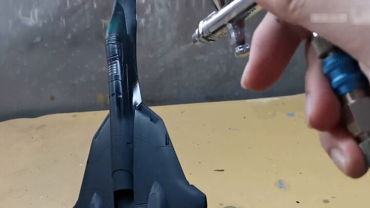 [Pembuatan Model] Proses Produksi Lukisan HUT ke-25 Hasegawa 1/72 YF-19 Macross