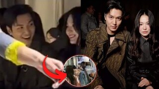 Song Hye-Kyo and Lee Min-Ho SPOTTED HAVING PRIVATE Conversation After FENDI EVENT⁉️
