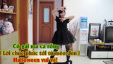 Cô gái ma cà rồng | Lời chúc phúc tới từ mèo đen | Halloween vui vẻ!