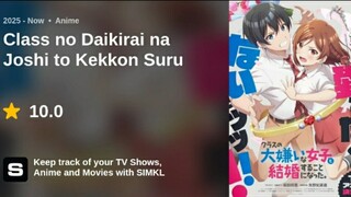 Ep_1| Musuhku Adalah Calon TunanganKu [ Class No Daikirai Na Joshi To Kekkon Suru ] Sub indo. New!