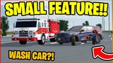 You Can WASH Your CAR With THE FIRE HOSE?! - Roblox Greenville