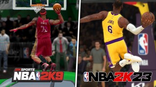 Dunking With LeBron James In Every NBA 2K!