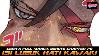 CERITA FULL MANGA BORUTO CH 70 BAGIAN PERTAMA | ISI LUBUK HATI KAWAKI