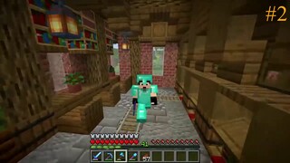 Membangun Perpustakaan Desa Untuk Librarian Villager - Minecraft 1.18 Survival Indonesia #2