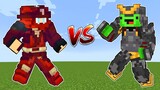 Ninja JJ Maizen VS Samurai Mikey Maizen in Minecraft