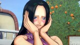 The sweet interactions between the Empress and Luffy in the game. The official future partner? One P